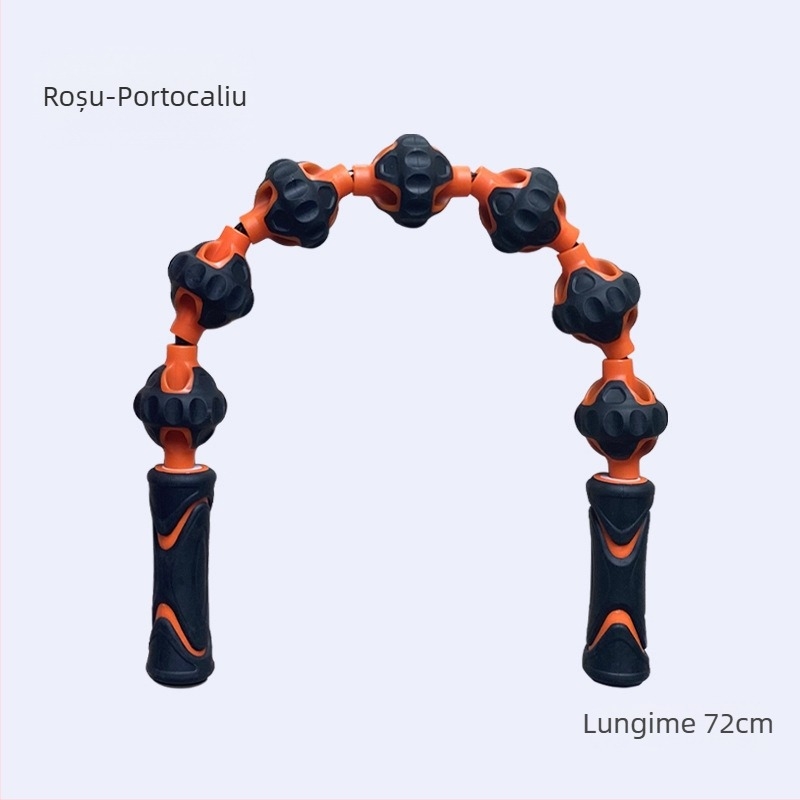 Rolă pentru relaxarea mușchilor cu țepi pentru fascia – masaj pentru picioare, echipament foam roller pentru fitness