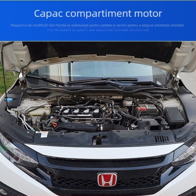 Panouri compartiment motor Honda Civic, 2016–2026, a 10-a și a 11-a generație, plăci de protecție pentru aripi