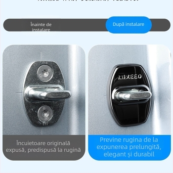 Capac de încuietoare a ușii S7 – oțel inoxidabil, accesoriu decorativ anti-rugină