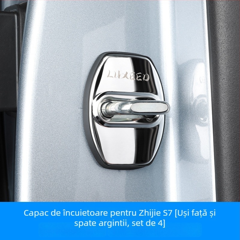 Capac de încuietoare a ușii S7 – oțel inoxidabil, accesoriu decorativ anti-rugină