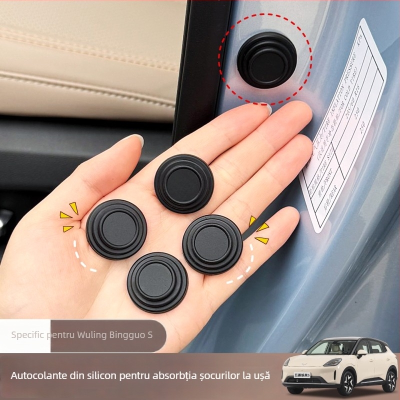 Wuling Bingo S – accesorii interioare pentru ușă, pernă amortizoare pentru ușă, închidere silenioasă, etichetă anti-coliziune îngroșată, modificare decorativă
