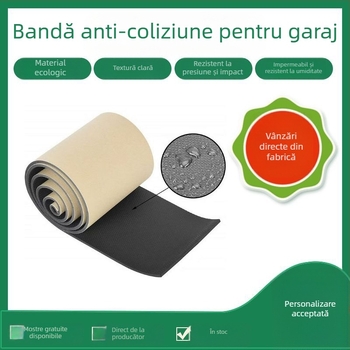 Bandă EVA anti-coliziune cu relief, pentru garaj auto, 2000x200x4 mm