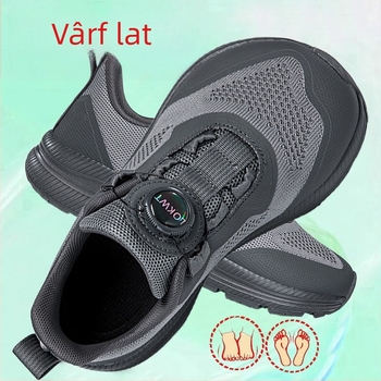 Pantofi unisex cu vârf lat, extra-wide, respiranti și confortabili pentru alergare, primăvară-toamnă, pantofi casual pentru picioare late și hallux valgus