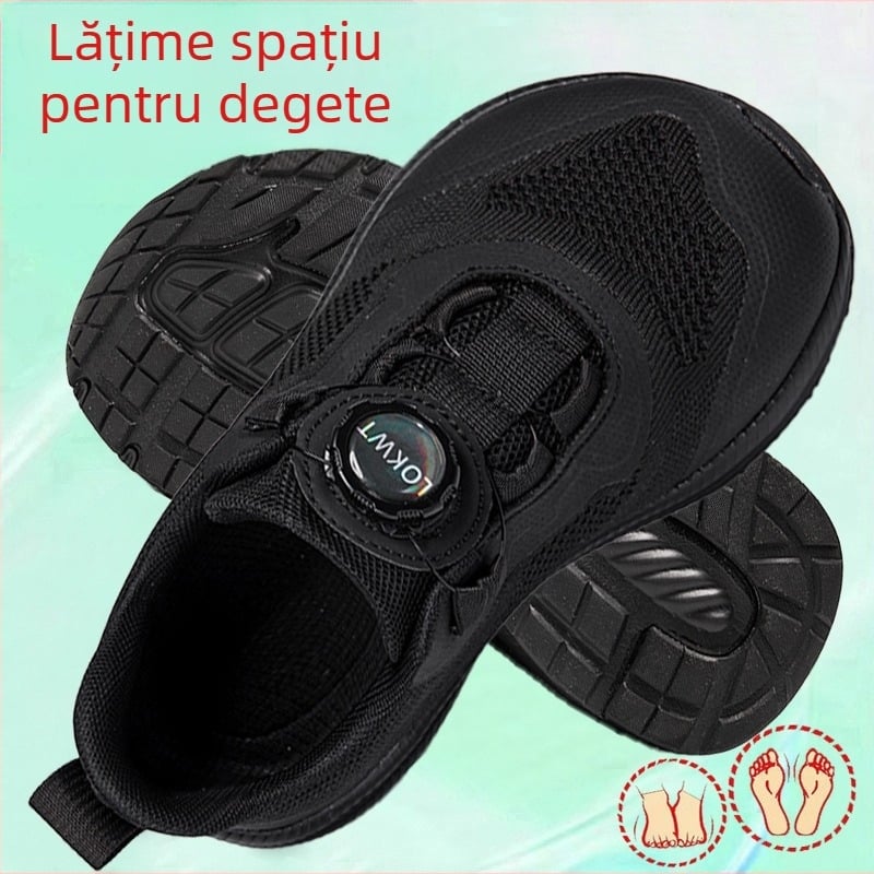 Pantofi unisex cu vârf lat, extra-wide, respiranti și confortabili pentru alergare, primăvară-toamnă, pantofi casual pentru picioare late și hallux valgus