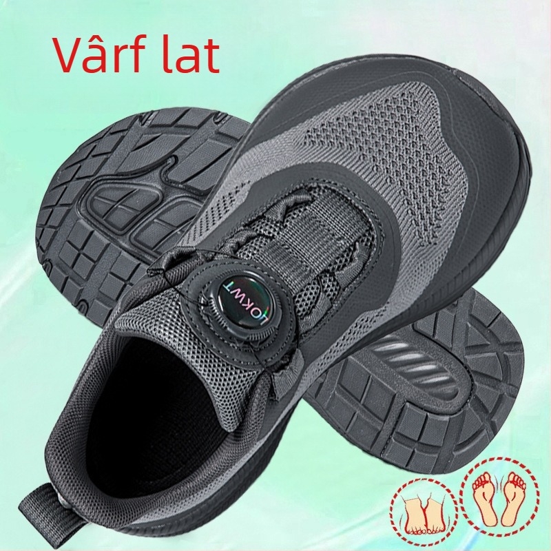Pantofi unisex cu vârf lat, extra-wide, respiranti și confortabili pentru alergare, primăvară-toamnă, pantofi casual pentru picioare late și hallux valgus