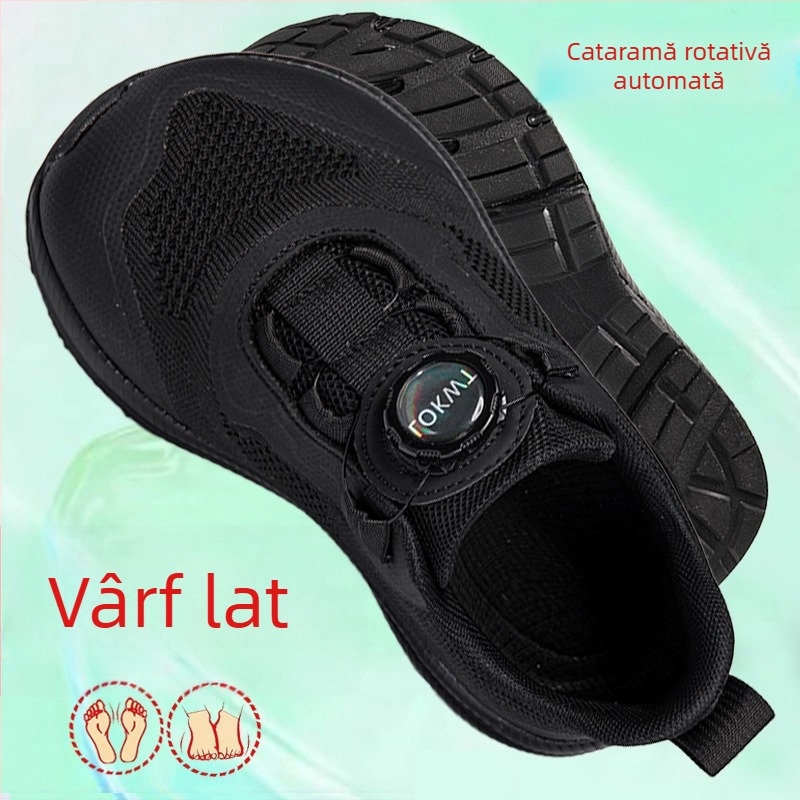 Pantofi unisex cu vârf lat, extra-wide, respiranti și confortabili pentru alergare, primăvară-toamnă, pantofi casual pentru picioare late și hallux valgus