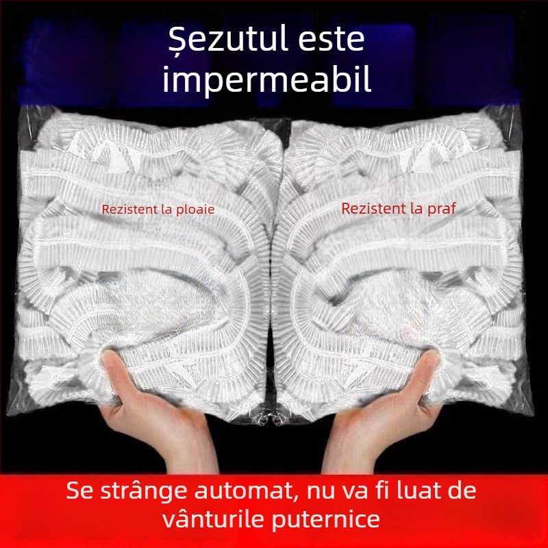 Husă de șezut impermeabilă, de unică folosință, pentru vehicule electrice și motociclete; protecție împotriva prafului pentru toate anotimpurile
