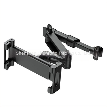 Suport tetieră auto pentru tabletă cu rotație de 360°, pentru bancheta din spate, suport pentru telefon și calculator, design clip-on