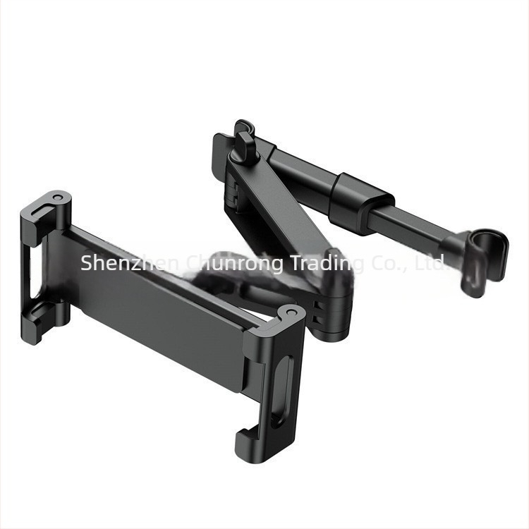 Suport tetieră auto pentru tabletă cu rotație de 360°, pentru bancheta din spate, suport pentru telefon și calculator, design clip-on