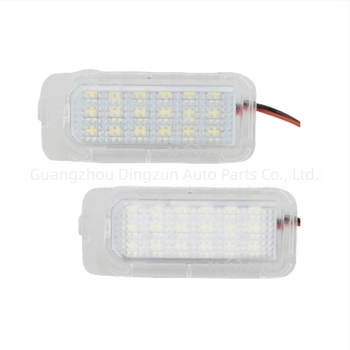 Set de lumini pentru numărul de înmatriculare Ford, cu carcasă albă goală (6M2A-13550-AA)