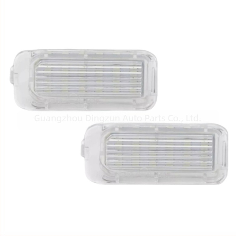 Set de lumini pentru numărul de înmatriculare Ford, cu carcasă albă goală (6M2A-13550-AA)
