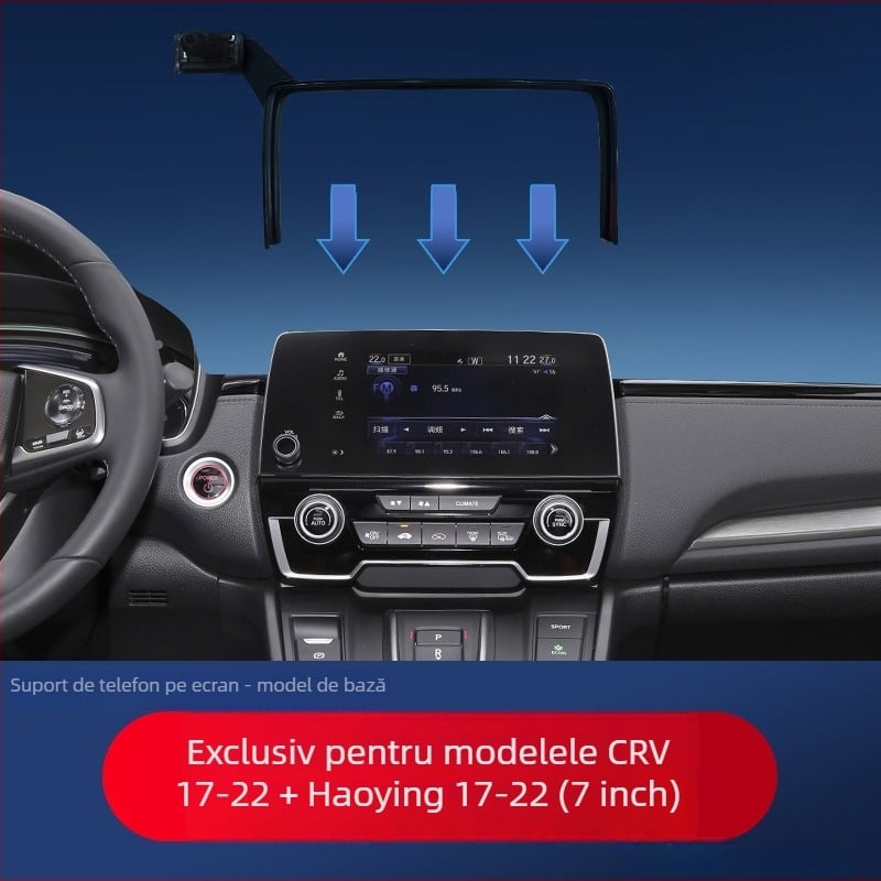 Suport de ecran pentru mașină compatibil cu Honda CR-V, UR-V, Accord, Civic, HR-V și Odyssey