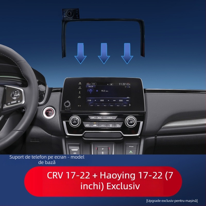 Suport de ecran pentru mașină compatibil cu Honda CR-V, UR-V, Accord, Civic, HR-V și Odyssey