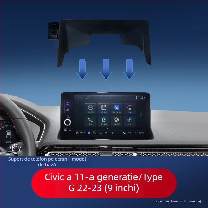Suport de ecran pentru mașină compatibil cu Honda CR-V, UR-V, Accord, Civic, HR-V și Odyssey