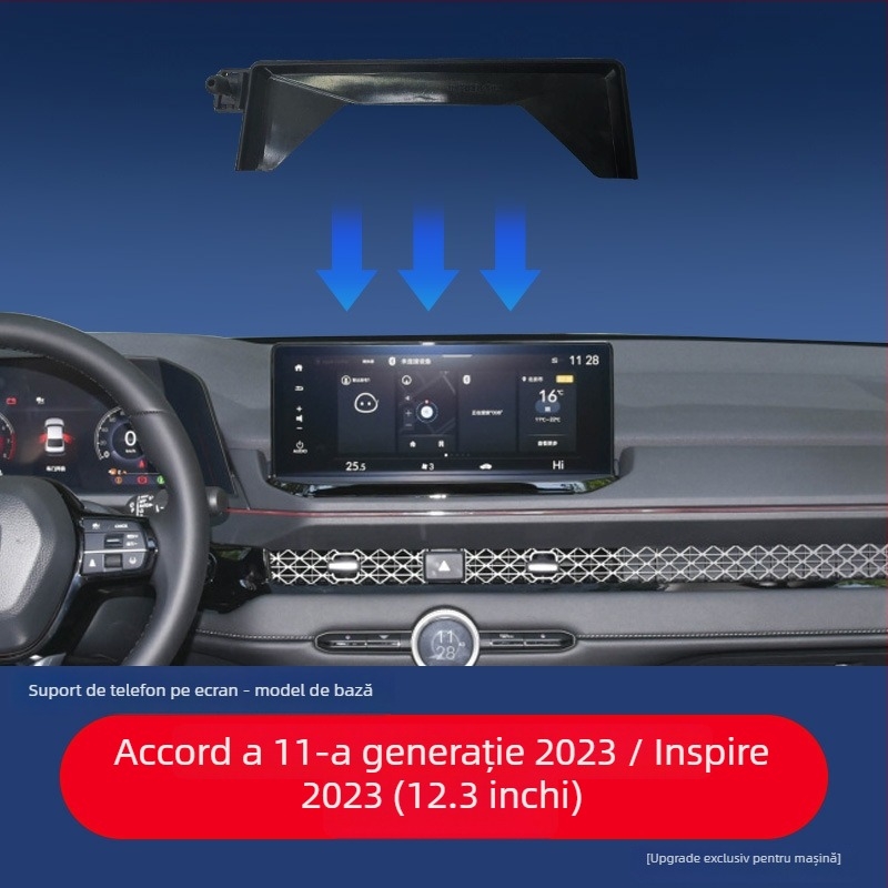 Suport de ecran pentru mașină compatibil cu Honda CR-V, UR-V, Accord, Civic, HR-V și Odyssey