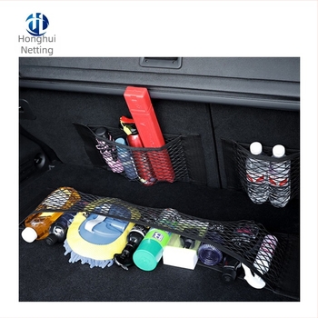 Buzunar din plasă dublu-strat, cu Velcro, pentru portbagaj, organizare auto universală