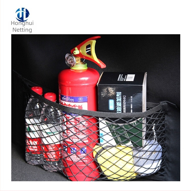 Buzunar din plasă dublu-strat, cu Velcro, pentru portbagaj, organizare auto universală