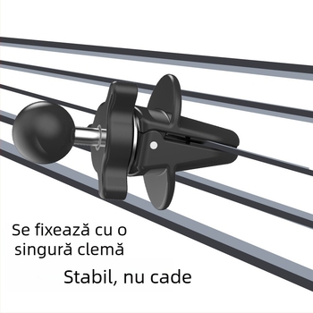 Suport universal pentru telefon pentru mașină, pentru gurile de ventilație și sistemul de navigație