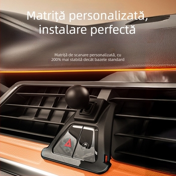Suport pentru telefon pentru Audi, montat pe ventilația de aer pentru navigație în mașină