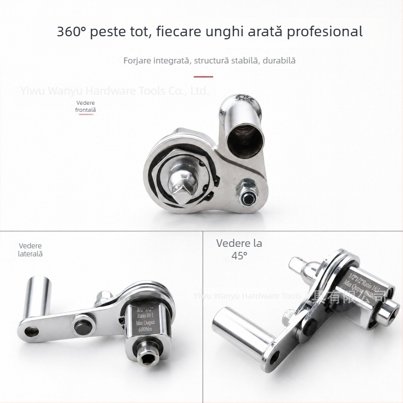 Cheie cu capete pentru auto – multifuncțională, economisire de efort, pentru demontarea facilă a modelelor 16B de mașini și SUV pentru întreținere generală.