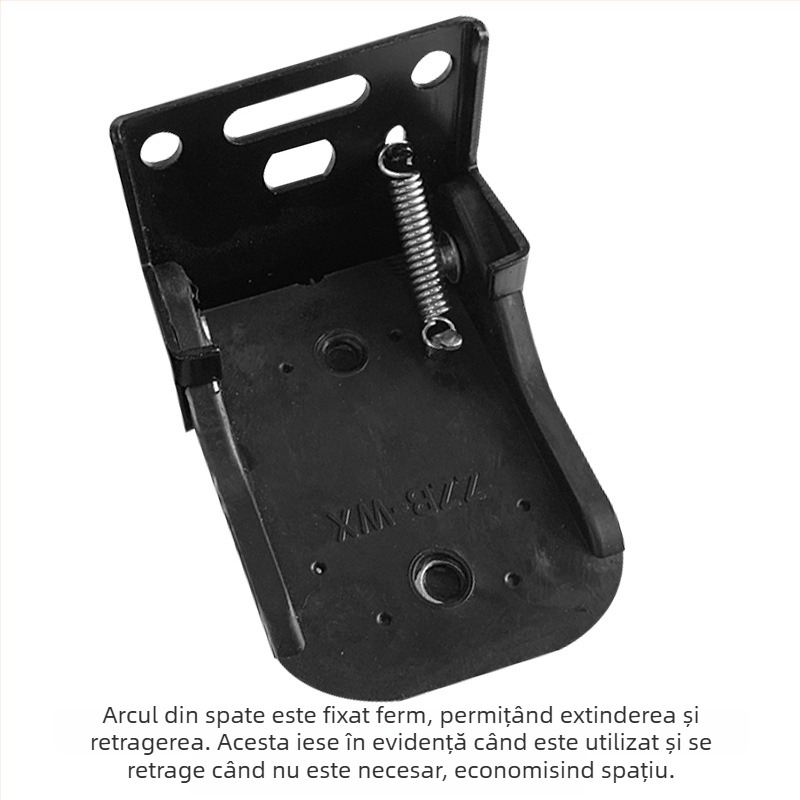 Pedale pliabile din aluminiu pentru biciclete electrice