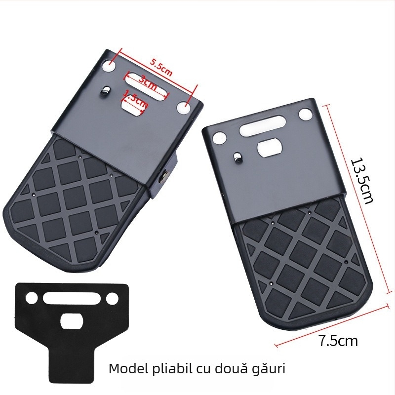 Pedale pliabile din aluminiu pentru biciclete electrice
