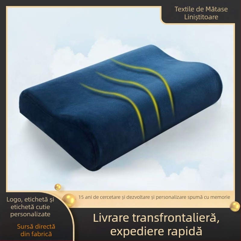 Pernă cu spumă cu memorie pentru salon de înfrumusețare — revenire lentă, pernă terapeutică pentru masaj, pătrat mic