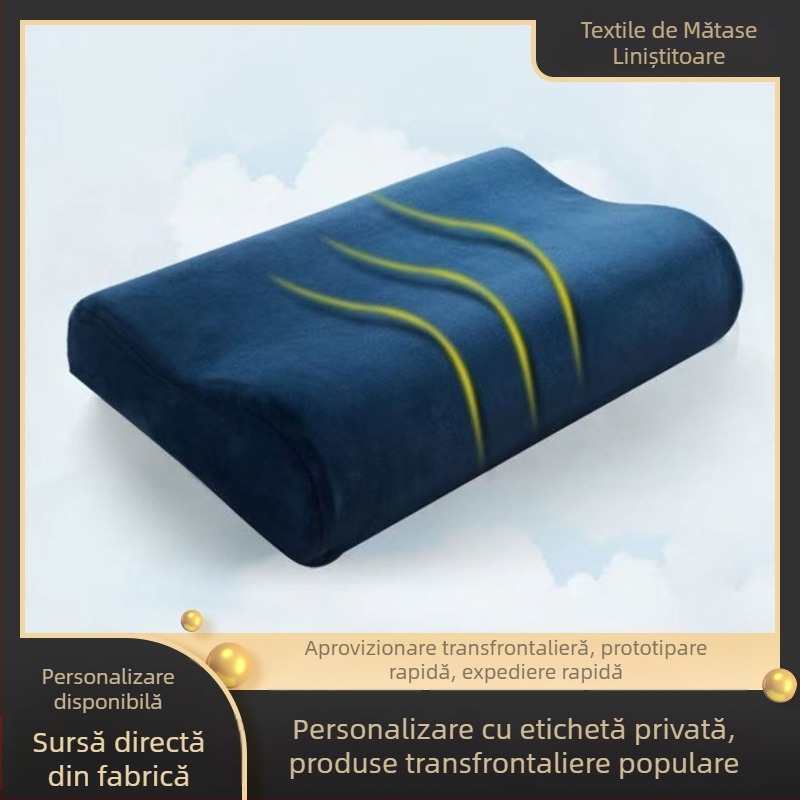 Pernă cu spumă cu memorie pentru salon de înfrumusețare — revenire lentă, pernă terapeutică pentru masaj, pătrat mic
