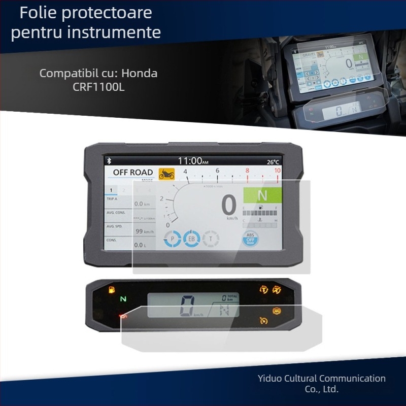 Film pentru afișajul instrumentului Honda CRF1100L TPU pentru ecran LCD (2020)