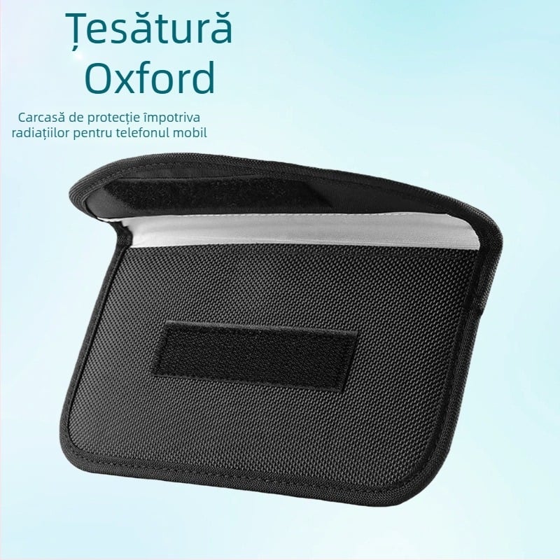Husă de telefon cu protecție împotriva radiațiilor și blocare a semnalului, din fibre metalice