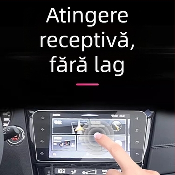 Folie protectoare temperată pentru ecranul de navigație Nissan X-Trail Glory și interiorul consolei centrale