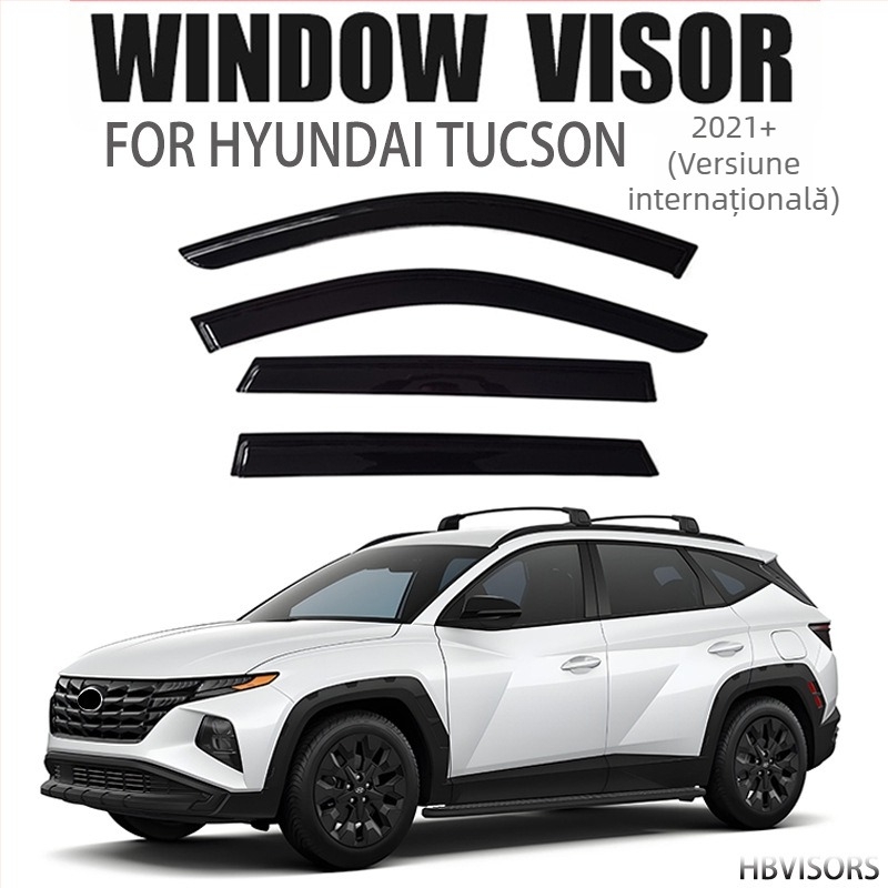 Visor pentru geam Hyundai Tucson 2021+ – Black Warrior