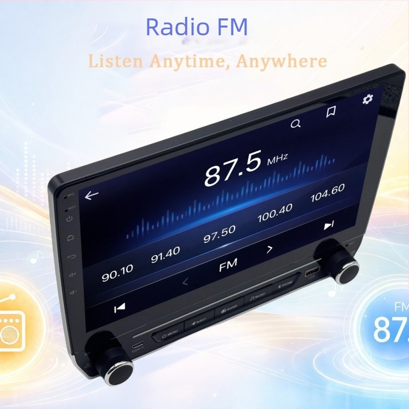Navigație auto universală de 9 inch cu CarPlay – centru de control și player multimedia all-in-one