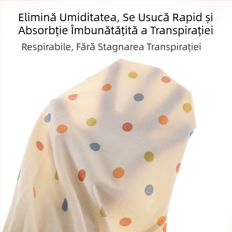 Jingqi Pantaloni de vară pentru copii, unisex, din bumbac 100%, ușori, antițânțari, respirabili, moi, casual cu manșete