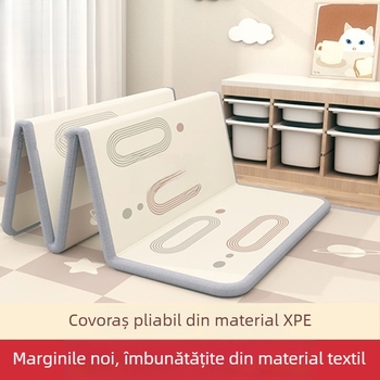 Covoraș de cățărare pentru bebeluși, gros, pliabil, cu spumă interconectată, pentru sufragerie și dormitor, fără miros