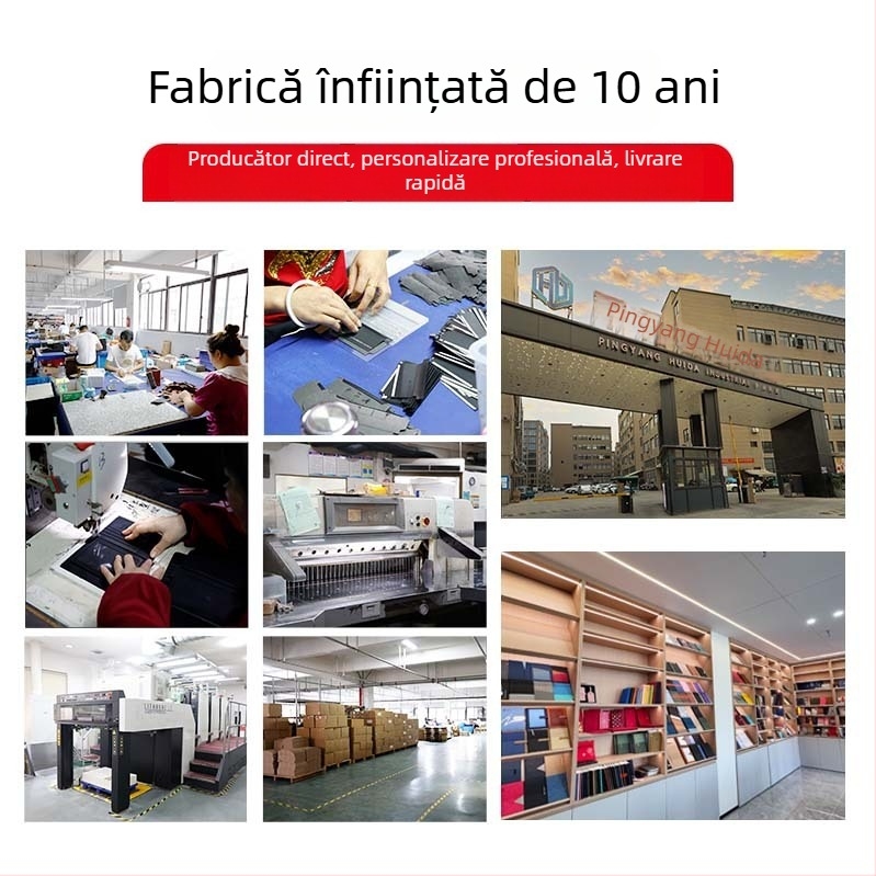 Portofel bărbătesc din piele cu fibră de carbon, capacitate mare, blocare RFID, ușor, stil business elit