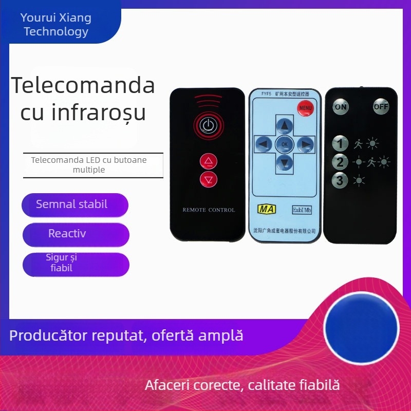 Telecomandă infraroșu personalizată, 21 de butoane, 433 MHz, fără fir