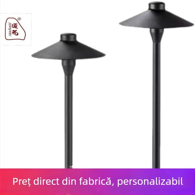Carcasă exterioară pentru lampă de gazon, iluminare peisaj - lampă ciupercă de parc