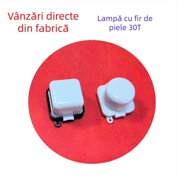 Șir de LED într-o carcasă PC, cu control prin buton — efect marquee curgător pentru decorarea arborilor în peisaj