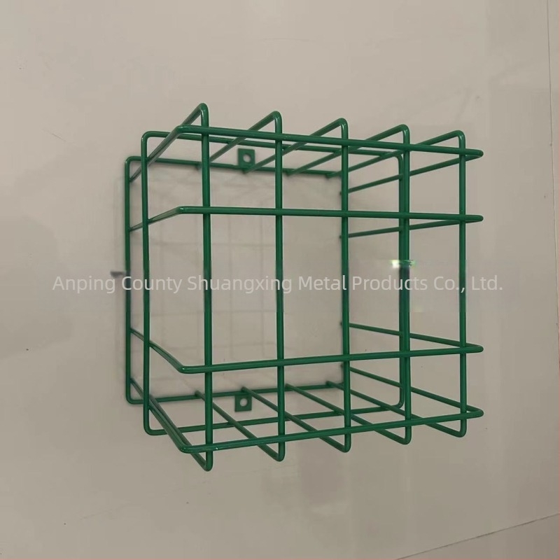 Capac protecție proiector gazon cu cușcă anti-furt și plasă de protecție pentru iluminare subterană în parc