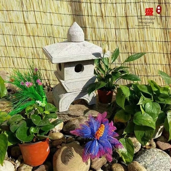 Felinar Bluestone, stil japonez pentru curte, decor exterior