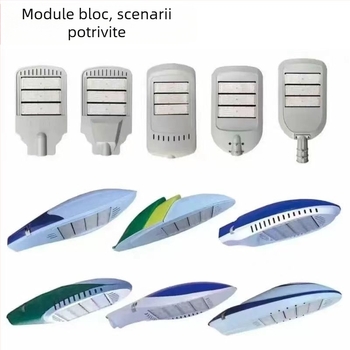 Cap LED pentru iluminat stradal, putere înaltă 150W–250W, seria Aircraft, ediția New Star Shenhua