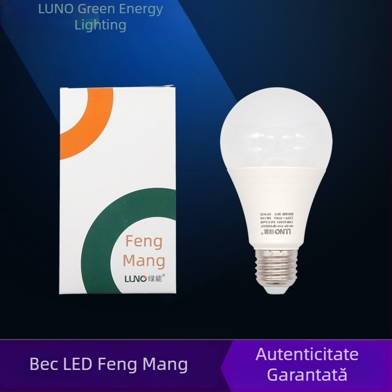 Bec LED sferic 602, bază E27, 3W/6W/10W/15W, fără pâlpăire, protecție pentru ochi, iluminare de interior