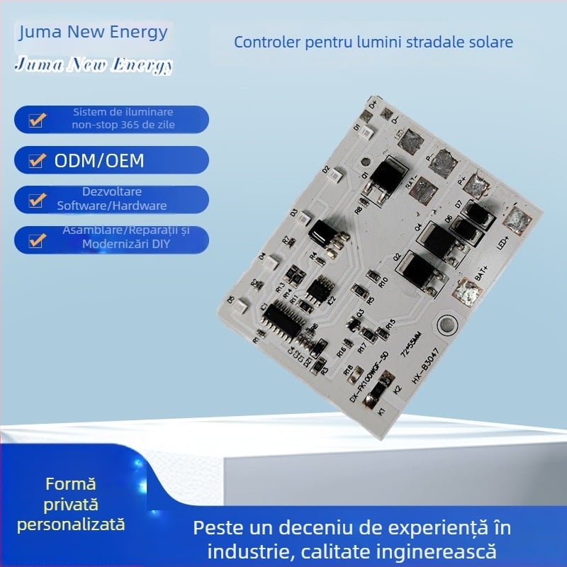 Controler solar pentru iluminat stradal 3,2V, 20A, tip split PWM, proiectoare LED pentru grădină cu telecomandă și reglajul intensității