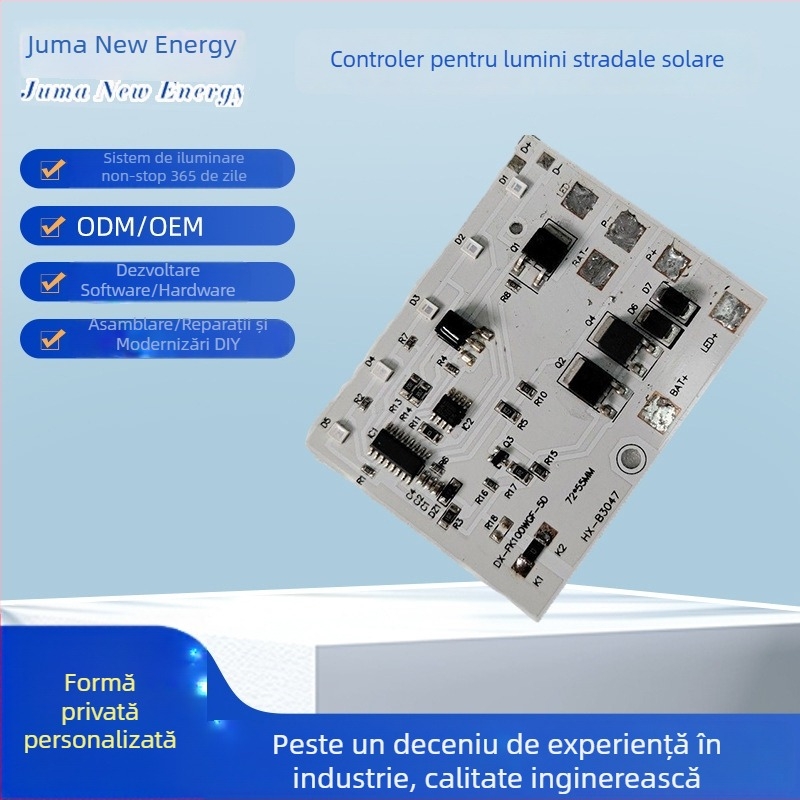 Controler solar pentru iluminat stradal 3,2V, 20A, tip split PWM, proiectoare LED pentru grădină cu telecomandă și reglajul intensității