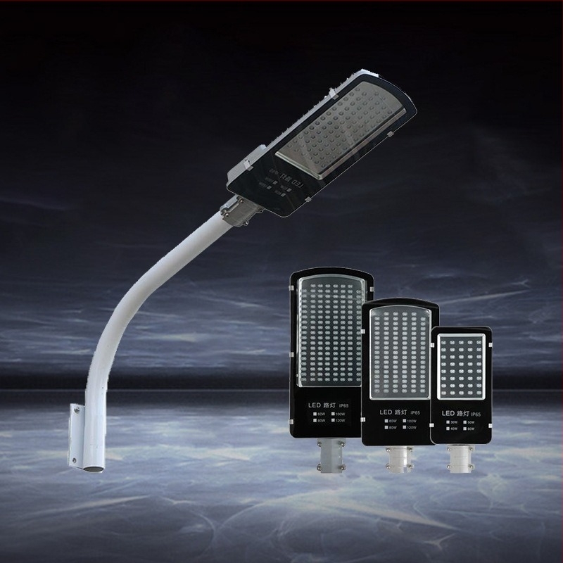 Cap de lampă stradală LED 100W, IP65 rezistent la apă, exterior, montaj pe pilon în zone rurale