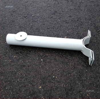 Kit de montaj cameră pe stâlp de iluminat exterior 0,3–1 m: cleme pentru stâlp, suporturi de cameră, bare transversale și braț cantilever