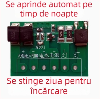 Prosperity Placă de control solar complet automată pentru panouri fotovoltaice și controlere pentru iluminat stradal solar