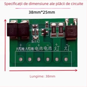 Prosperity Placă de control solar complet automată pentru panouri fotovoltaice și controlere pentru iluminat stradal solar