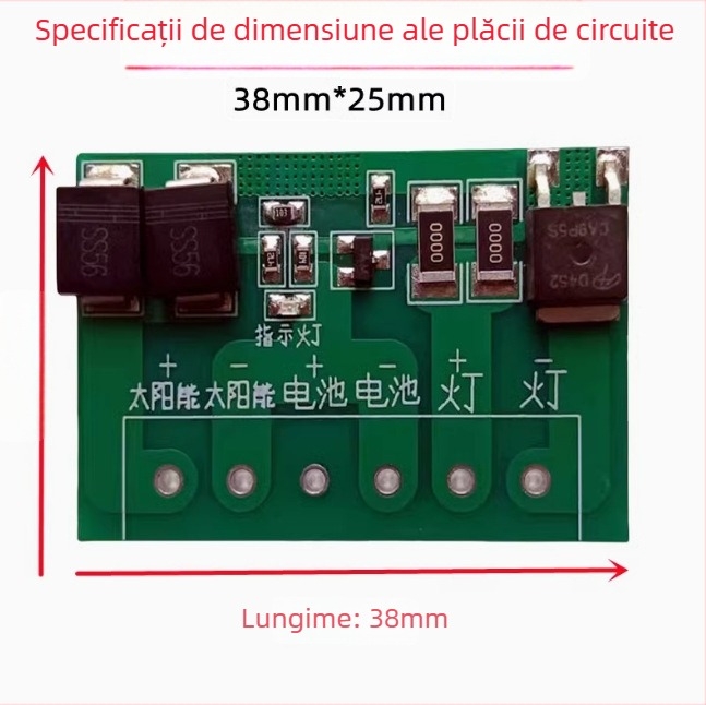 Prosperity Placă de control solar complet automată pentru panouri fotovoltaice și controlere pentru iluminat stradal solar